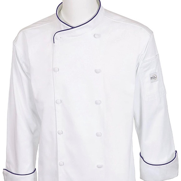 Men’s culinary chef jacket - Picture 1 of 6